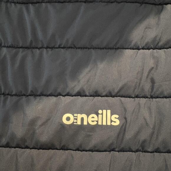 Donegal Puffer Jacket Youth Age 13 Navy Pink GAA Gaelic Football Full Zip Soccer - Picture 12 of 16